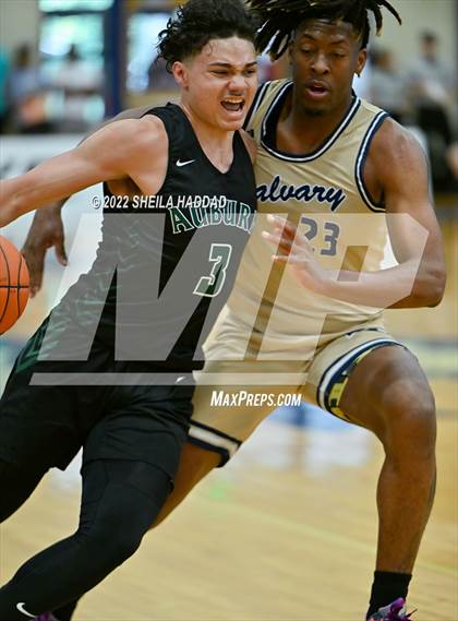 Thumbnail 2 in Calvary Christian Academy vs Auburn (State Champions Invitational) photogallery.