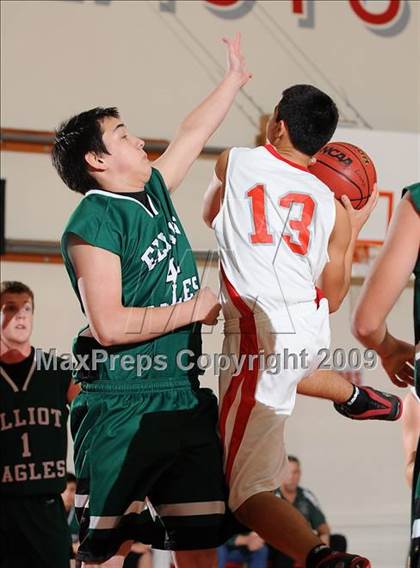 Thumbnail 2 in Elliot Christian vs. Victory Christian (Viking Classic) photogallery.