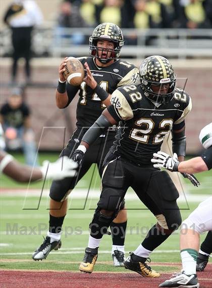 Thumbnail 3 in Cedar Park vs. Calhoun (UIL 4A Division 2 Regional Playoff) photogallery.
