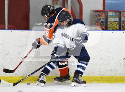 Thumbnail 2 in Lyman Hall/H-K/Coginchaug vs. SWS (Milford Holiday Jamboree) photogallery.