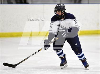 Thumbnail 2 in Lyman Hall/H-K/Coginchaug vs. SWS (Milford Holiday Jamboree) photogallery.