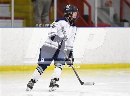 Thumbnail 2 in Lyman Hall/H-K/Coginchaug vs. SWS (Milford Holiday Jamboree) photogallery.