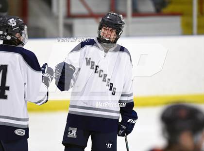 Thumbnail 3 in Lyman Hall/H-K/Coginchaug vs. SWS (Milford Holiday Jamboree) photogallery.