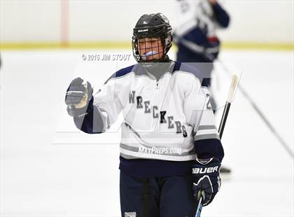 Thumbnail 3 in Lyman Hall/H-K/Coginchaug vs. SWS (Milford Holiday Jamboree) photogallery.