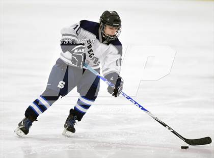Thumbnail 3 in Lyman Hall/H-K/Coginchaug vs. SWS (Milford Holiday Jamboree) photogallery.
