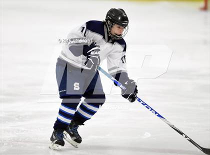 Thumbnail 3 in Lyman Hall/H-K/Coginchaug vs. SWS (Milford Holiday Jamboree) photogallery.