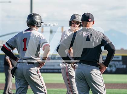 Thumbnail 3 in Riverton vs. American Fork (Utah Valley University UHSAA 6A Final Game 3) photogallery.