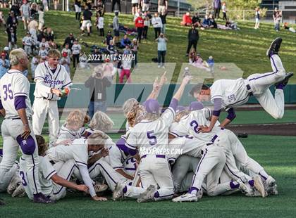 Thumbnail 3 in Riverton vs. American Fork (Utah Valley University UHSAA 6A Final Game 3) photogallery.