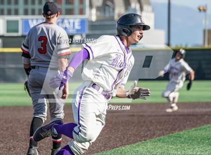 Thumbnail 2 in Riverton vs. American Fork (Utah Valley University UHSAA 6A Final Game 3) photogallery.