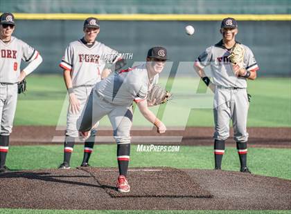 Thumbnail 2 in Riverton vs. American Fork (Utah Valley University UHSAA 6A Final Game 3) photogallery.