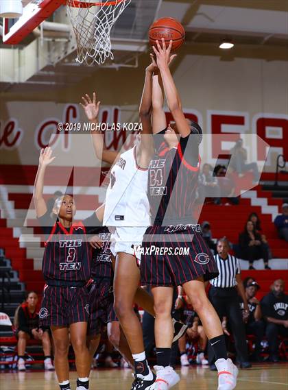 Thumbnail 1 in Centennial vs. Etiwanda (Battle at the Beach) photogallery.