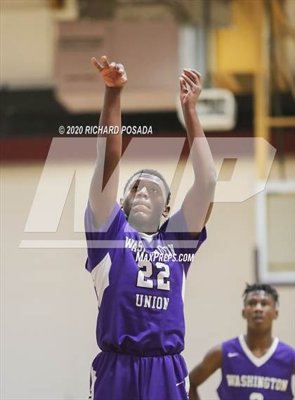 Thumbnail 2 in Washington Union vs Mission Oak (Polly Wihelmsen Tournament)  photogallery.