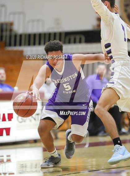 Thumbnail 1 in Washington Union vs Mission Oak (Polly Wihelmsen Tournament)  photogallery.