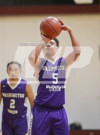 Thumbnail 2 in Washington Union vs Mission Oak (Polly Wihelmsen Tournament)  photogallery.