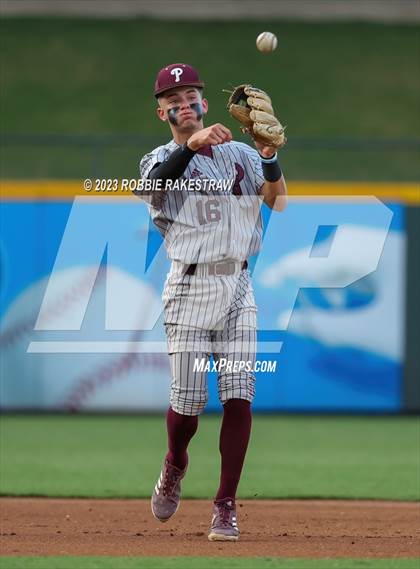 Thumbnail 1 in Westlake vs. Pearland (UIL 6A Baseball State Semifinal) photogallery.