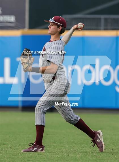 Thumbnail 2 in Westlake vs. Pearland (UIL 6A Baseball State Semifinal) photogallery.