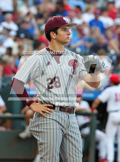 Thumbnail 3 in Westlake vs. Pearland (UIL 6A Baseball State Semifinal) photogallery.