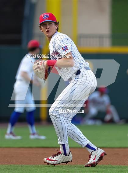 Thumbnail 3 in Westlake vs. Pearland (UIL 6A Baseball State Semifinal) photogallery.