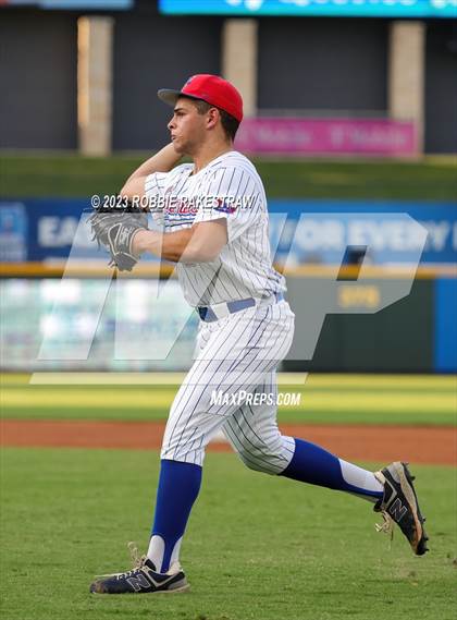 Thumbnail 3 in Westlake vs. Pearland (UIL 6A Baseball State Semifinal) photogallery.