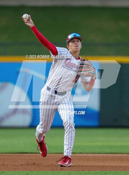 Thumbnail 2 in Westlake vs. Pearland (UIL 6A Baseball State Semifinal) photogallery.