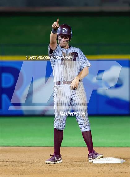 Thumbnail 2 in Westlake vs. Pearland (UIL 6A Baseball State Semifinal) photogallery.