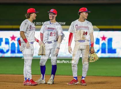 Thumbnail 2 in Westlake vs. Pearland (UIL 6A Baseball State Semifinal) photogallery.