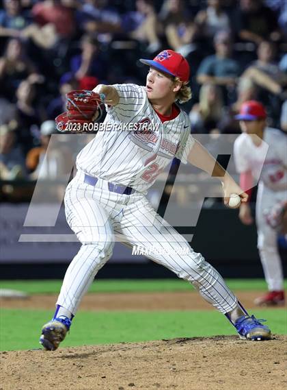 Thumbnail 3 in Westlake vs. Pearland (UIL 6A Baseball State Semifinal) photogallery.