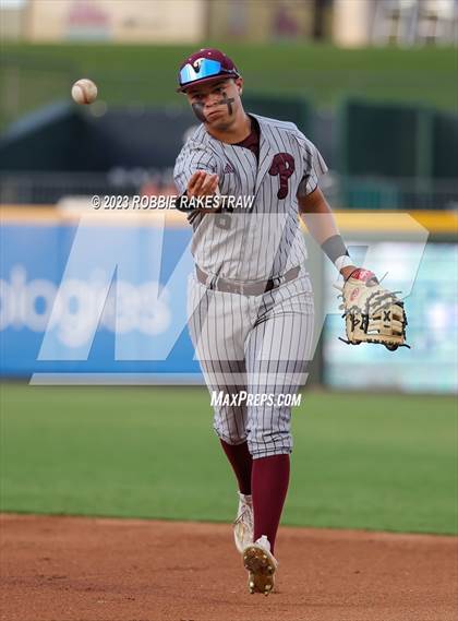 Thumbnail 2 in Westlake vs. Pearland (UIL 6A Baseball State Semifinal) photogallery.