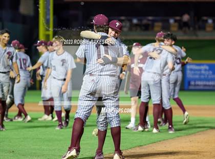 Thumbnail 2 in Westlake vs. Pearland (UIL 6A Baseball State Semifinal) photogallery.