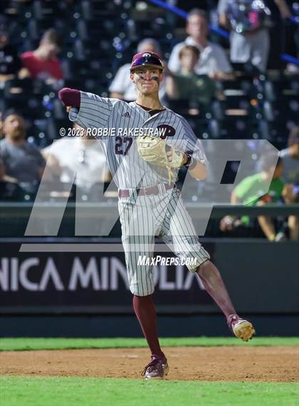 Thumbnail 3 in Westlake vs. Pearland (UIL 6A Baseball State Semifinal) photogallery.