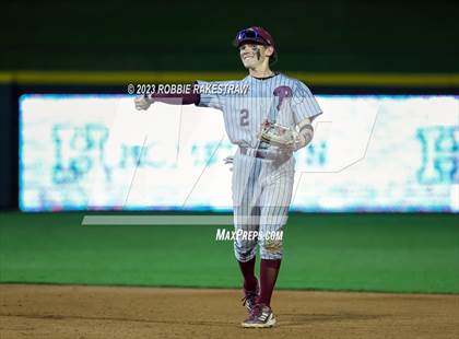 Thumbnail 3 in Westlake vs. Pearland (UIL 6A Baseball State Semifinal) photogallery.