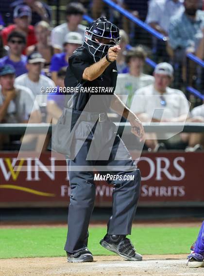 Thumbnail 3 in Westlake vs. Pearland (UIL 6A Baseball State Semifinal) photogallery.