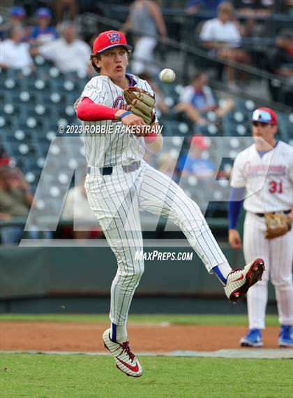Thumbnail 3 in Westlake vs. Pearland (UIL 6A Baseball State Semifinal) photogallery.