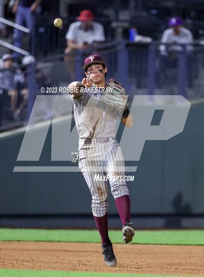 Thumbnail 2 in Westlake vs. Pearland (UIL 6A Baseball State Semifinal) photogallery.