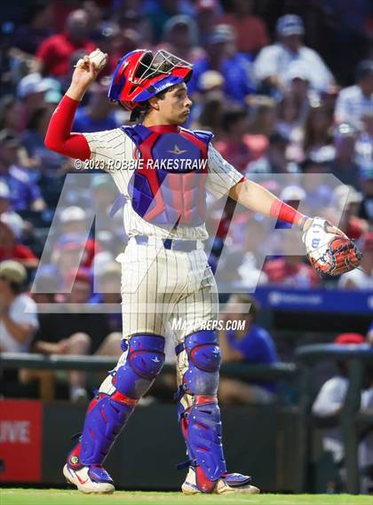 Thumbnail 1 in Westlake vs. Pearland (UIL 6A Baseball State Semifinal) photogallery.