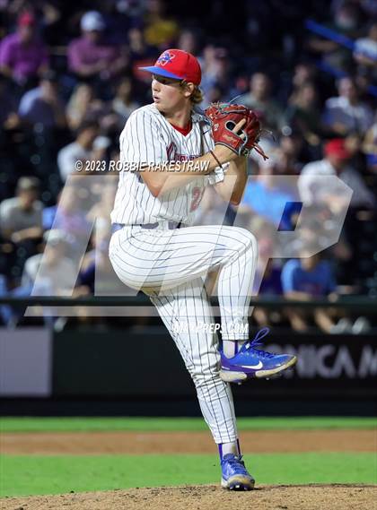 Thumbnail 3 in Westlake vs. Pearland (UIL 6A Baseball State Semifinal) photogallery.