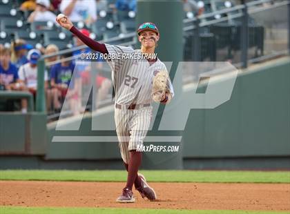 Thumbnail 1 in Westlake vs. Pearland (UIL 6A Baseball State Semifinal) photogallery.