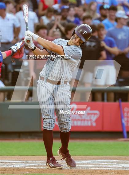 Thumbnail 3 in Westlake vs. Pearland (UIL 6A Baseball State Semifinal) photogallery.