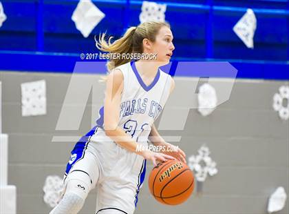 Thumbnail 1 in Falls City vs. St. Paul (Falls City Basketball Tournament) photogallery.