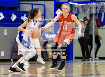 Thumbnail 1 in Falls City vs. St. Paul (Falls City Basketball Tournament) photogallery.