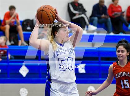Thumbnail 3 in Falls City vs. St. Paul (Falls City Basketball Tournament) photogallery.