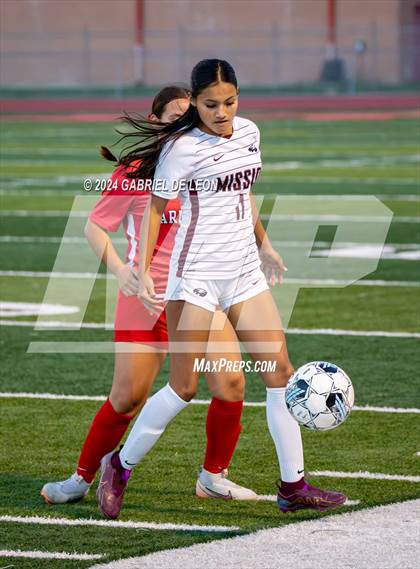 Thumbnail 2 in Mission @ Harlingen (UIL Soccer 6A Region 3 & 4 Bi-District) photogallery.
