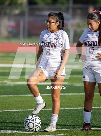 Thumbnail 3 in Mission @ Harlingen (UIL Soccer 6A Region 3 & 4 Bi-District) photogallery.