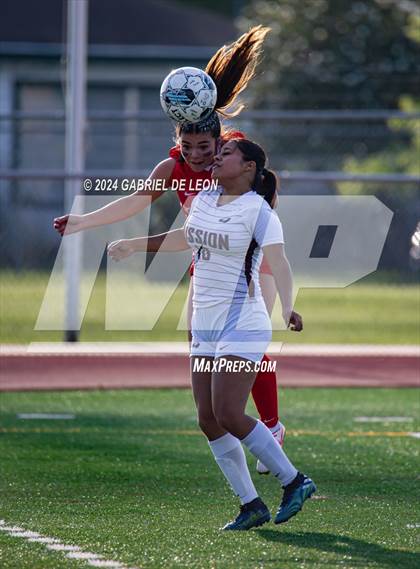 Thumbnail 3 in Mission @ Harlingen (UIL Soccer 6A Region 3 & 4 Bi-District) photogallery.