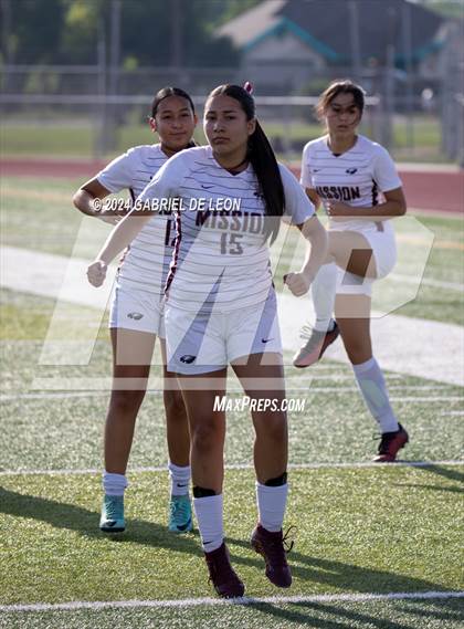 Thumbnail 3 in Mission @ Harlingen (UIL Soccer 6A Region 3 & 4 Bi-District) photogallery.