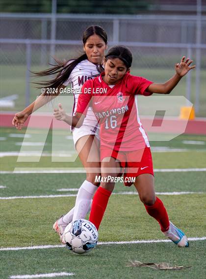 Thumbnail 3 in Mission @ Harlingen (UIL Soccer 6A Region 3 & 4 Bi-District) photogallery.