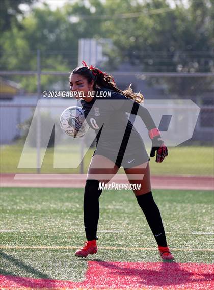 Thumbnail 3 in Mission @ Harlingen (UIL Soccer 6A Region 3 & 4 Bi-District) photogallery.