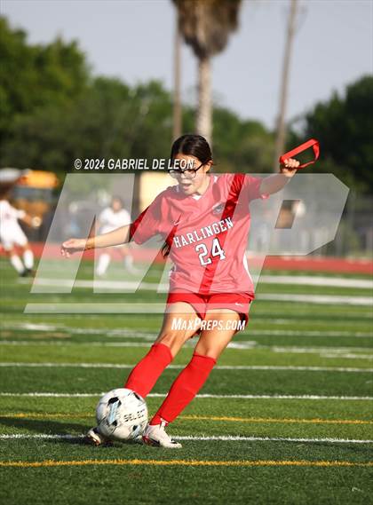 Thumbnail 3 in Mission @ Harlingen (UIL Soccer 6A Region 3 & 4 Bi-District) photogallery.
