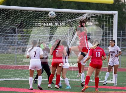 Thumbnail 3 in Mission @ Harlingen (UIL Soccer 6A Region 3 & 4 Bi-District) photogallery.