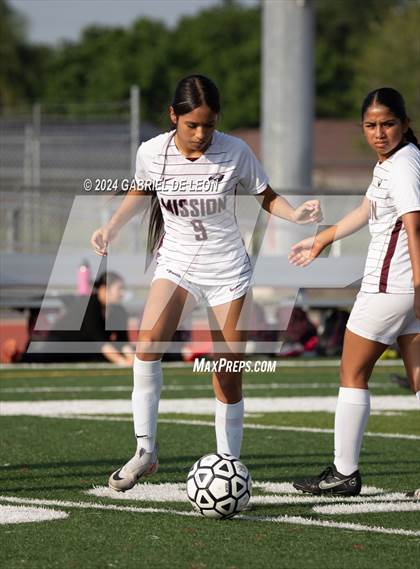 Thumbnail 3 in Mission @ Harlingen (UIL Soccer 6A Region 3 & 4 Bi-District) photogallery.